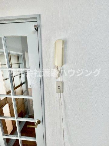 三箇6丁目一戸建のセキュリティ|インターホン付き