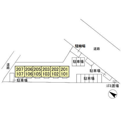 【区画図】 | サニーフラット