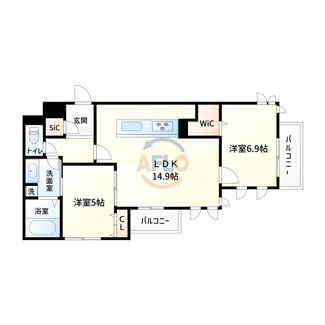 【間取り】 | イー・ヒローズ | 間取り