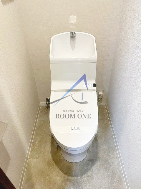 フドウ八丁堀ハイツのトイレ|トイレです。