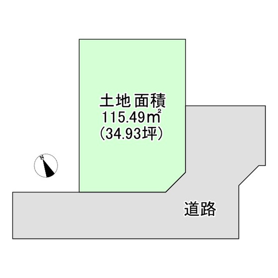 【土地図】 | ◆港北区下田町6丁目　売地◆