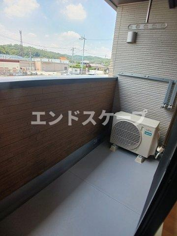 パークアクシス藤岡・Ｂのバルコニー|高崎、前橋のお部屋探しはエンドスケープまで！お客様の理想お聞かせ下さい♪