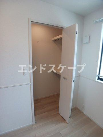 パークアクシス藤岡・Ｂの収納|高崎、前橋のお部屋探しはエンドスケープまで！お客様の理想お聞かせ下さい♪