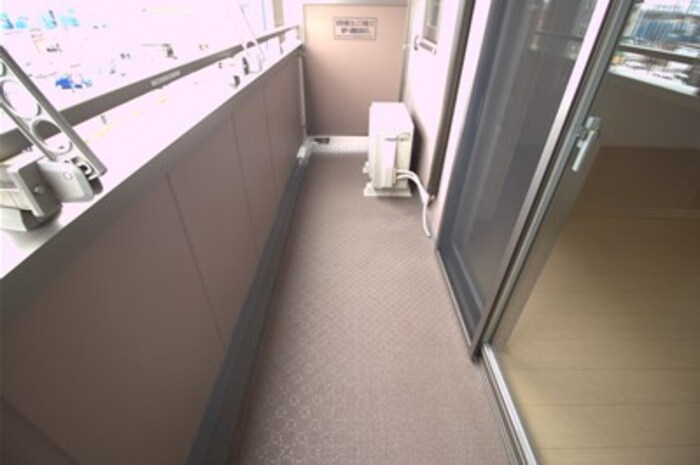 流山市大字東深井の賃貸マンションのバルコニー|バルコニー