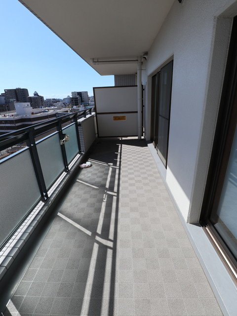 ラ・モール芦屋のバルコニー