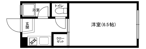 サンハイツ勝野の間取り