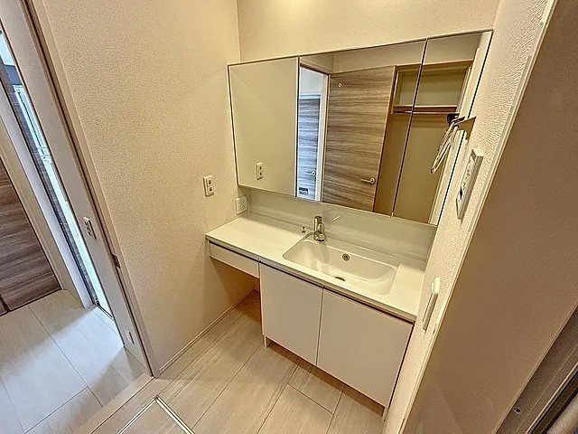 グレイスコート住吉本町の洗面所