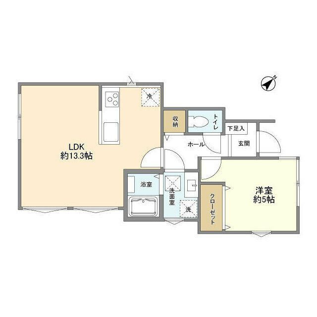 Ｎｏａｈ東池袋の間取り