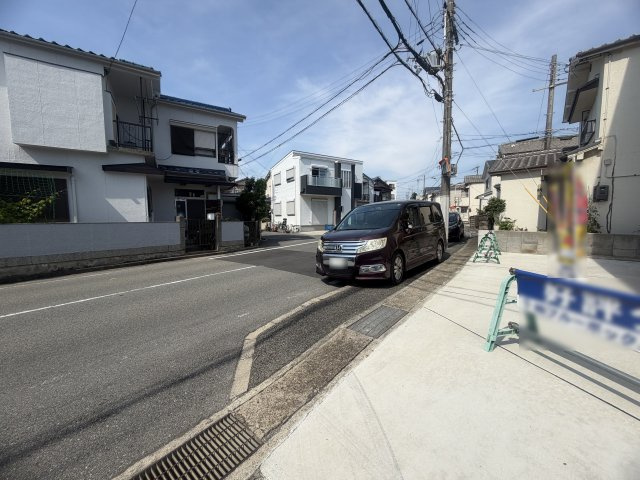明石市魚住町西岡新築の前面道路含む現地写真
