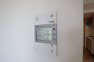 【セキュリティ】 | エスリード新栄プライム | モニター付きインターホンです