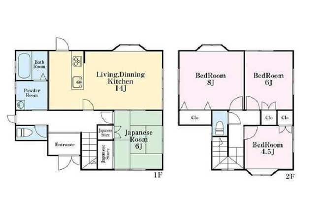 【間取り】 | 印西市大塚3丁目戸建