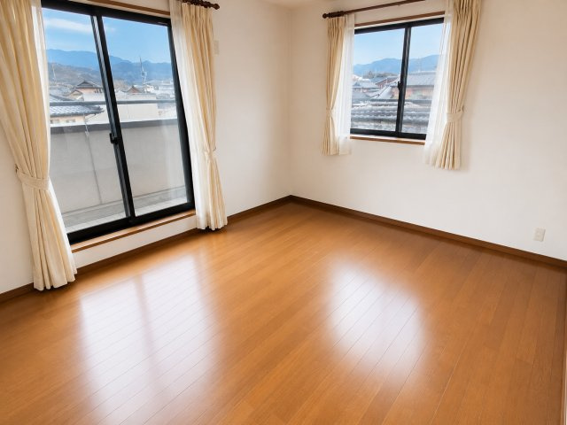 中古戸建　有田郡有田川町 大字徳田の洋室|CG加工によって家具等を消しています