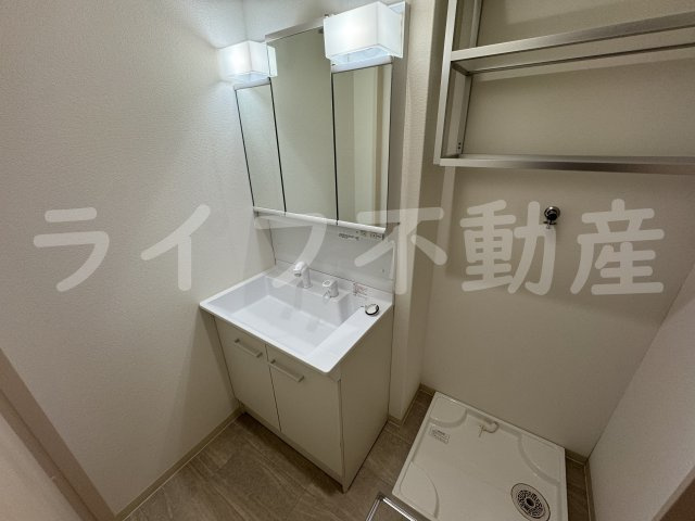 クリエオーレ菱江Ⅱの独立洗面台|独立洗面化粧台付き