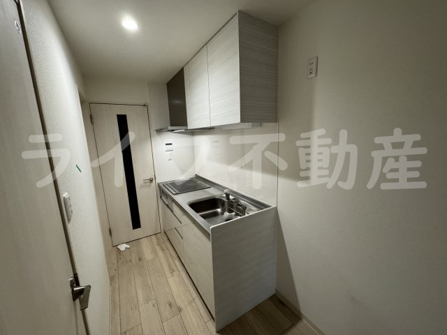 クリエオーレ菱江Ⅱのキッチン|きれいなキッチンです