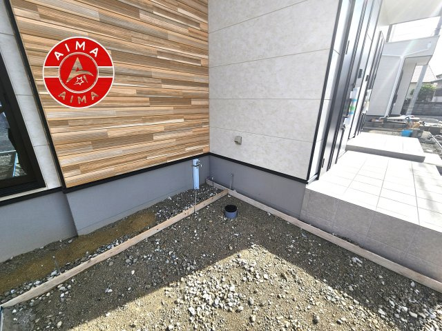 筑紫野市二日市南2丁目第1-3棟（1号棟）　の庭|お庭で自由な時間を過ごせます。