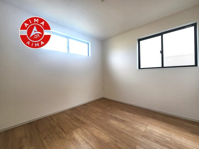 筑紫野市二日市南2丁目第1-3棟（1号棟）　の和室|将来的に、琉球畳を引きまして和室風にすることも可能です。