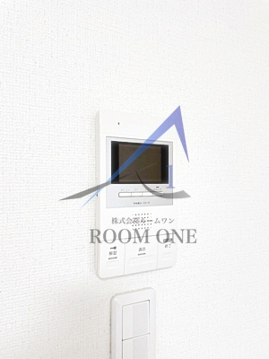 ＣＡＳＡＲ千住大橋のセキュリティ|モニター付きインターホンです。