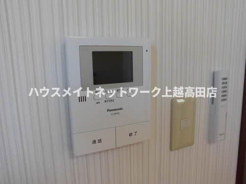 グラディエントのセキュリティ|モニターホン（参考201号室室内写真）