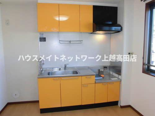 グラディエントのキッチン|キッチン（参考201号室室内写真）