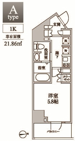 新品家具付きマンション東中延6(KaGood東京)