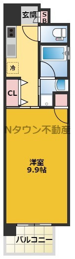【間取り】 | 千種ライズ | 間取りです