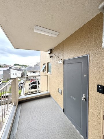 新成増ハイツのその他共用部分|無駄な装飾のないすっきりとしたドアが、空間をより広く見せてくれます。
洗練された美しい佇まいです。