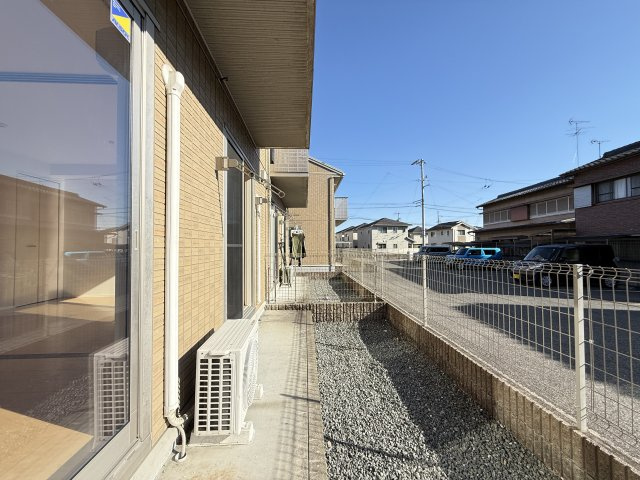 アメージングコートの庭