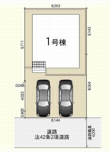 【区画図】 | 【仲介手数料０円】相模原市南区新磯野第6　新築一戸建て | 相模原市南区新磯野第6　新築一戸建て