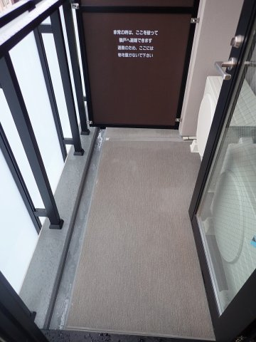 グランカーサ本駒込のバルコニー