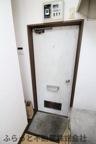 チェリーハイツつくばの玄関|シンプルで使いやすい玄関です
