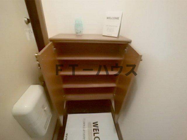 サンライズヒル　ＡＢの玄関