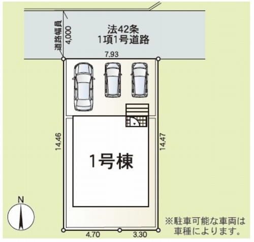 【仲介手数料０円】平塚市横内第29　新築一戸建ての区画図|平塚市横内第29　新築一戸建て