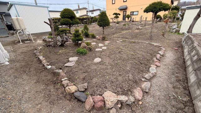 【庭】 | 北見市広明町中古住宅