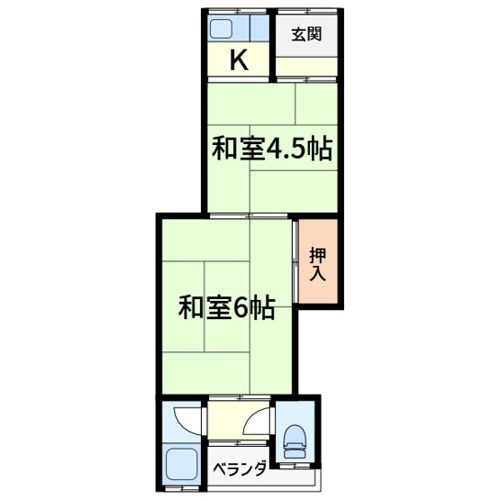 【間取り】 | 幸楽荘