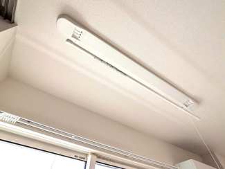 室内物干し機も完備！