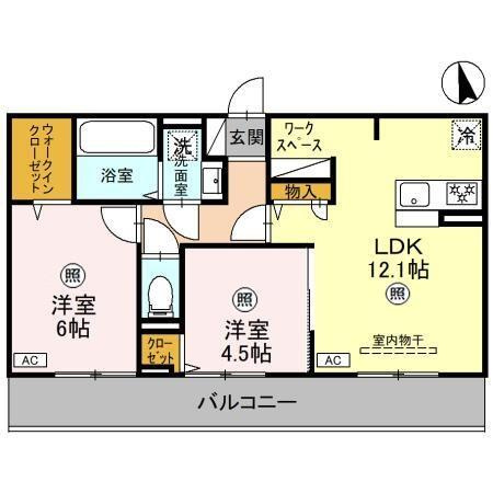 フェリスの間取り
