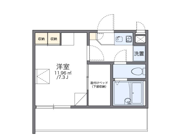 【間取り】 | レオパレスセジュール新保