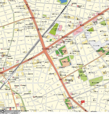 【地図】 | ライオンズマンション都立大学第２