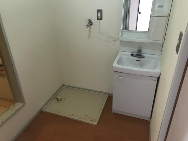 コーポ石川Ⅱの洗面所|洗面