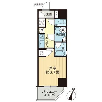 プレシス本駒込の間取り