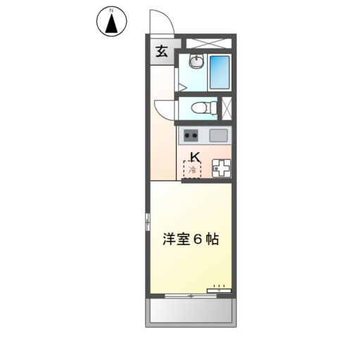 アメニティ鈴木の間取り