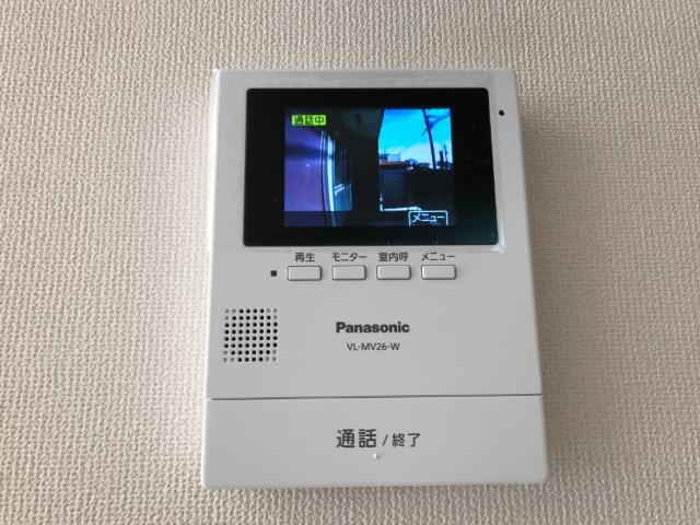 ルミエール・ユノの内装|カメラ付インターホン