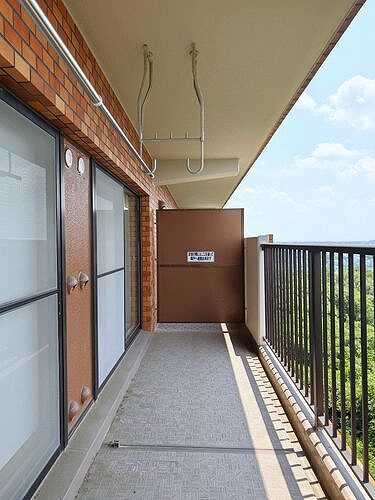 ライオンズマンション八事ガーデン壱番館のバルコニー
