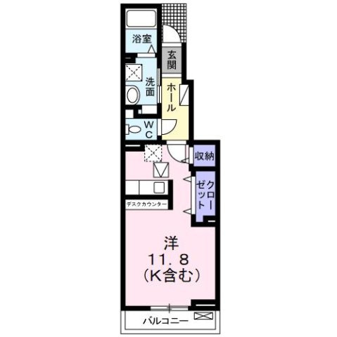 カーサ　ポポラーレの間取り