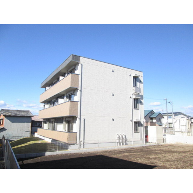 各務原市那加浜見町１丁目のアパートの外観