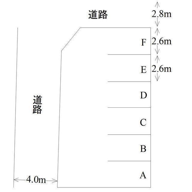羽島郡笠松町北及の駐車場の間取り