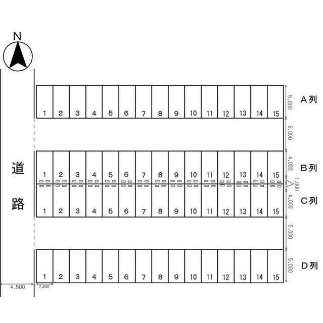 伏屋２丁目駐車場の間取り