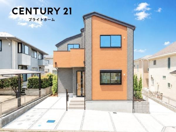 横浜市金沢区富岡西１丁目の新築一戸建の外観：施工例|同じ施工会社が建築した施工例です。
