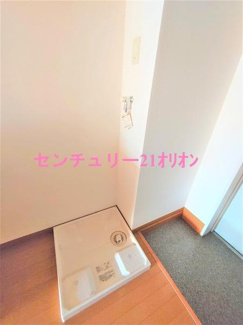 【内装】 | elmG／エルムG | 室内洗濯機置場です