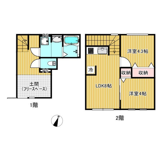 【間取り】 | オークブラン祐天寺